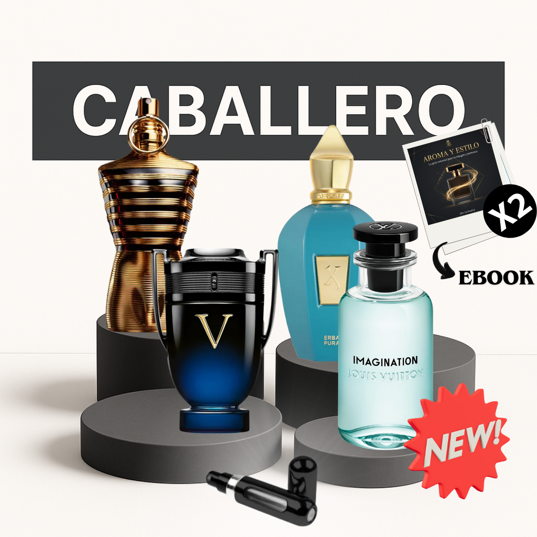 KIT 9 l x2Ebook+4 perfumes+Perfumero